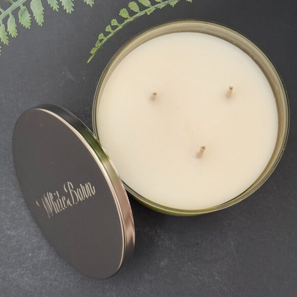 BBW Pineapple Mango White Barn Bath & Body Works 3 Wick Candle - Picture 6 of 10